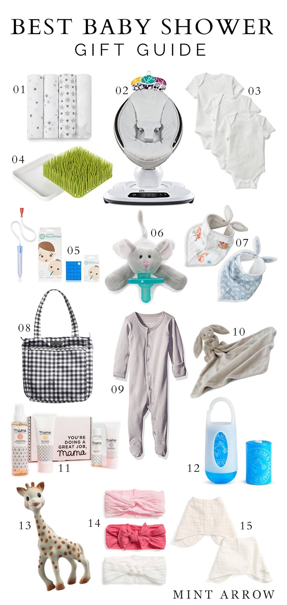 Best Baby Shower gifts to give this Spring or Summer - Mint Arrow